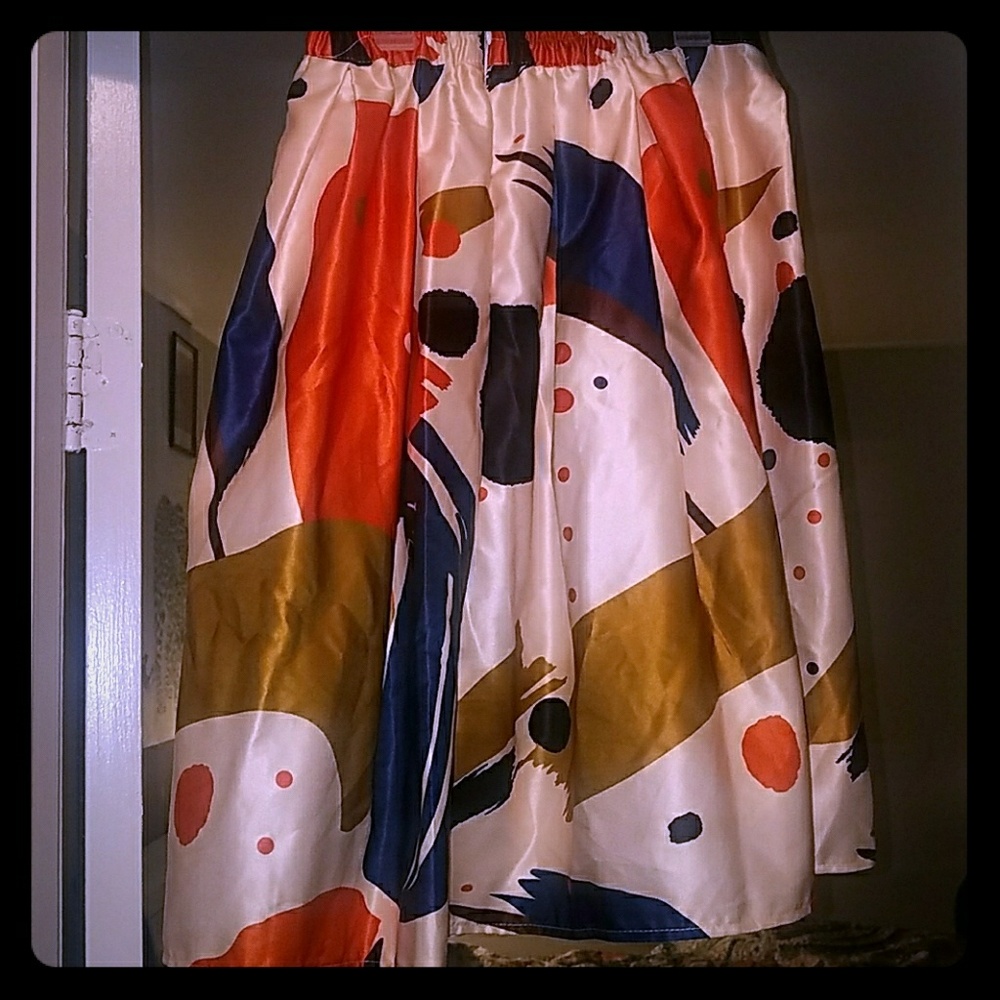 Multicolored skirt